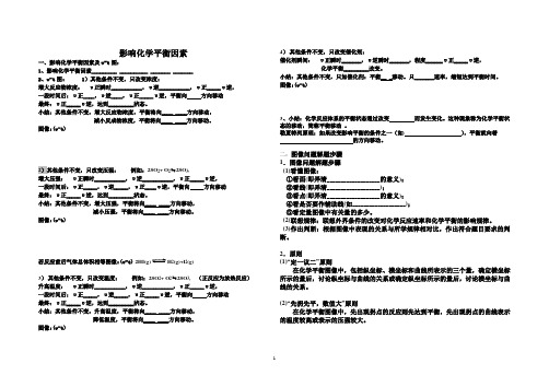 化学平衡图像学案总