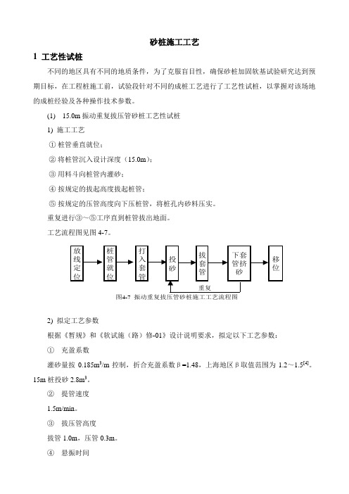 砂桩施工