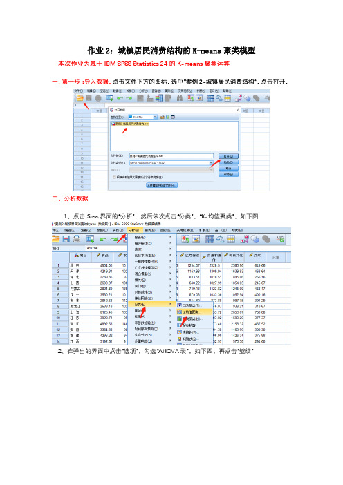 基于SPSS用K-means聚类做聚类分析