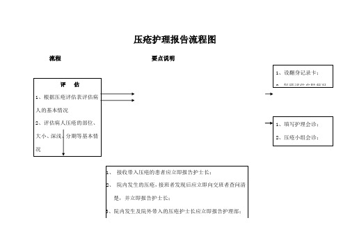 压疮护理报告流程图