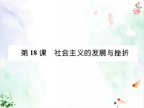 历史部编版《社会主义的发展与挫折》ppt全文课件