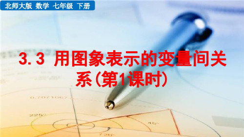 2020--2021学年北师大版七年级数学下册3.3用图象表示的变量间关系()课件