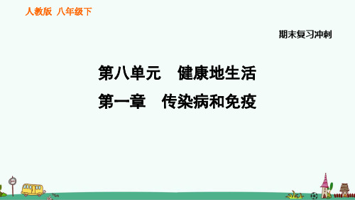 人教八年级生物下册《传染病和免疫》期末复习知识汇总