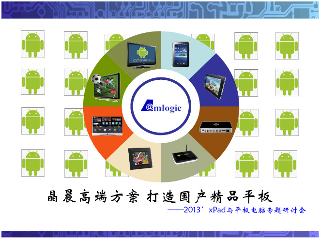 Amlogic4核平板电脑处理器发布会PPT