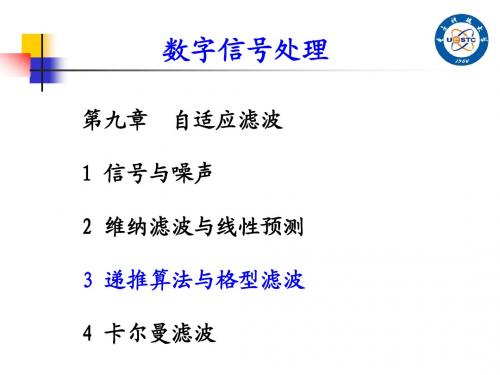 数字信号处理DSP9-2