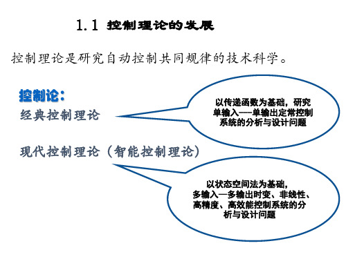 自动控制原理00第一章课件