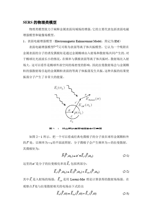 SERS(表面增强拉曼散射)理论