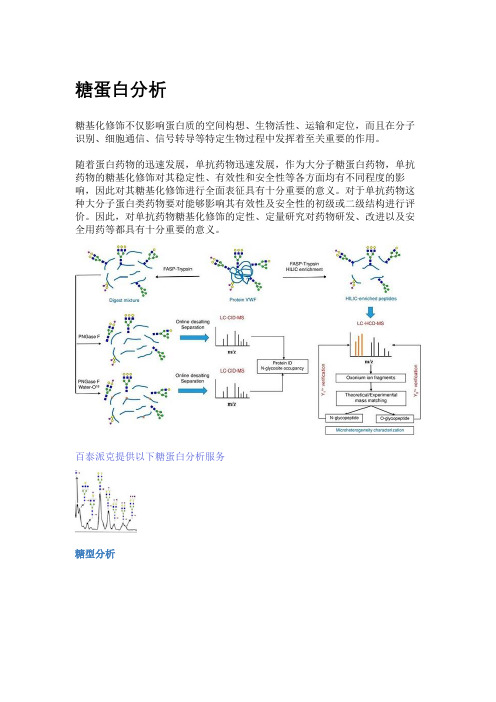 糖蛋白分析