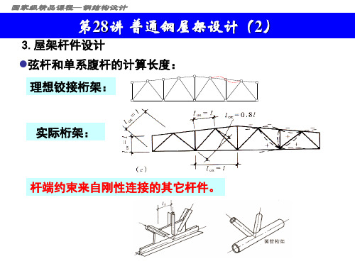 国家级精品课程—钢结构设计