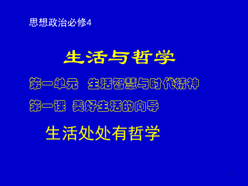 高二政治第一课PPT课件