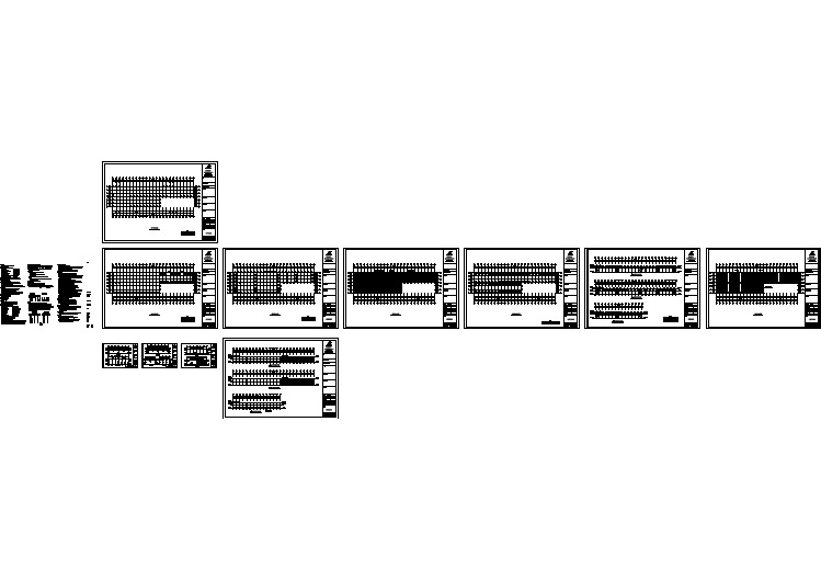 某钢结构厂房工程详细设计CAD图纸