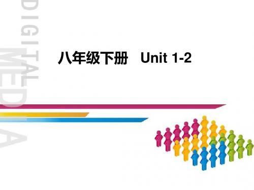 新目标九年级英语八年级下册   Unit 1-2知识点