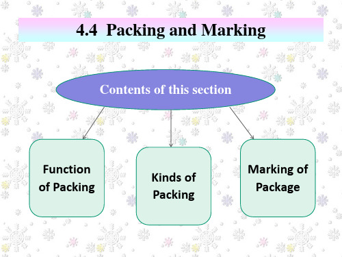 4 chap 4 terms of commodity(3)packing上课