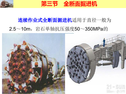 全断面掘进机ppt课件