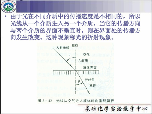 实验5液态有机化合物折光率旋光度的测定