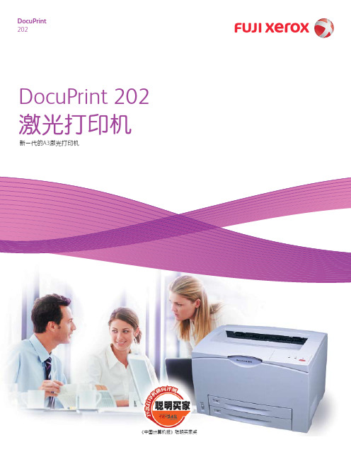 DocuPrint 202 激光打印机 说明书