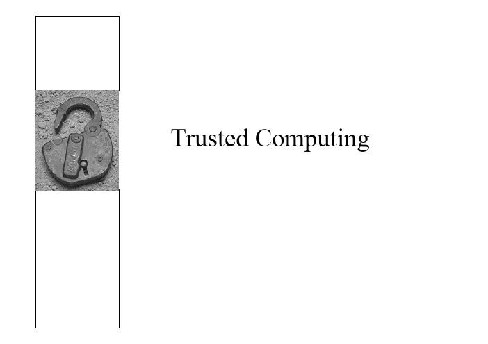 5.2 Trusted Computing