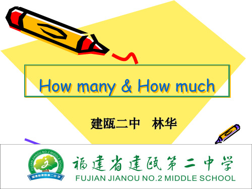 how many how much的用法