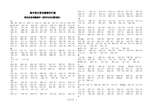 专题二：贵州学业水平考试语文成语专题复习