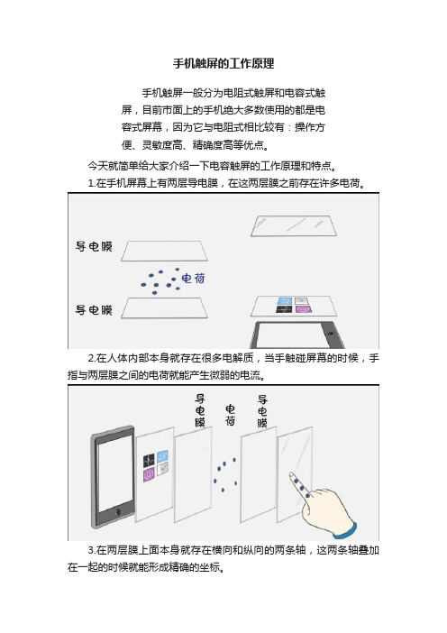 手机触屏的工作原理