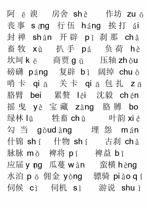 易错字音大全课件.doc