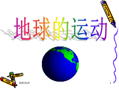 1.3--地球的运动(带动画演示全面)