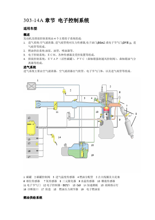 电子控制系统