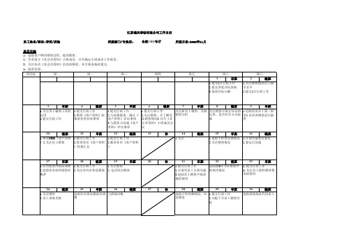 行政月历