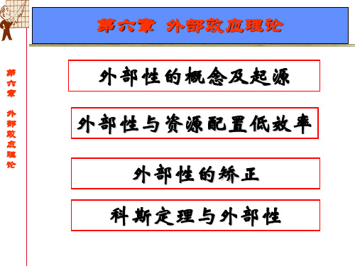 公共经济学6  外部性