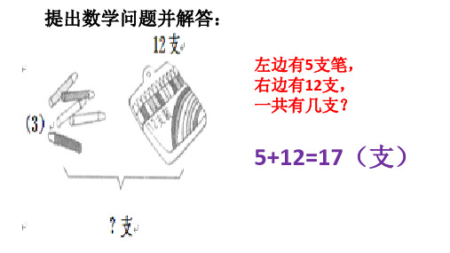 看图提出数学问题并解答