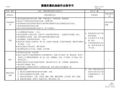 WI-QC-006 出货检验作业办法 02