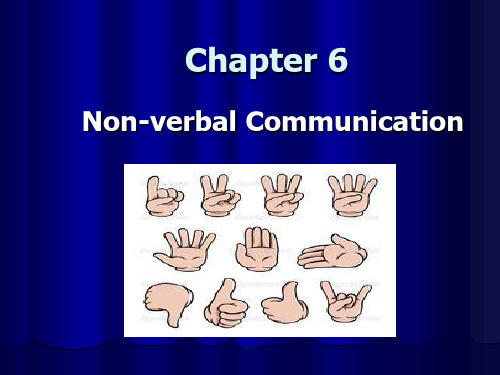 chapter-6-non-verbal-communication-非言语