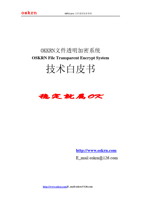 OKKRN文件透明加密系统