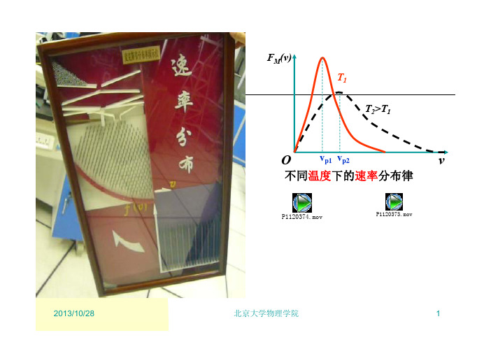 北大物理学院 近平衡态中的输运过程