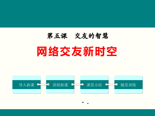 《网上交友新时空》PPT课件