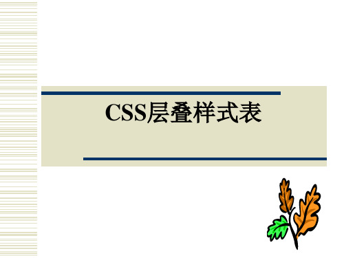 css课件(上课用)