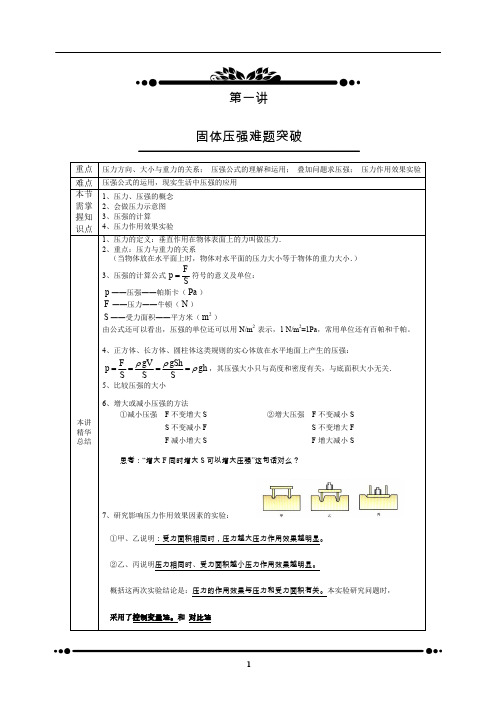 第03讲.提高班.固体压强难题突破.