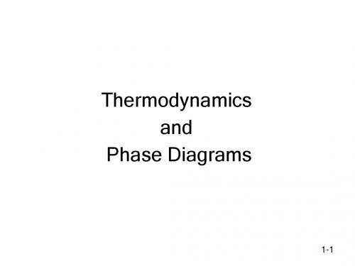 (英文)材料热力学与相图