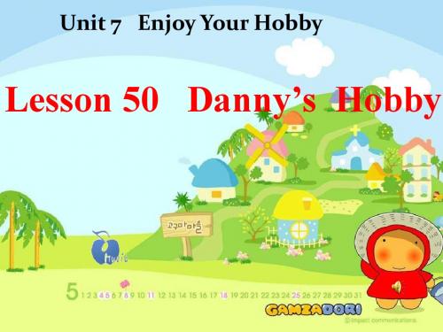 八年级英语Enjoy-your-hobby课件3