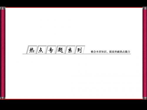 选修3-4热点专题系列