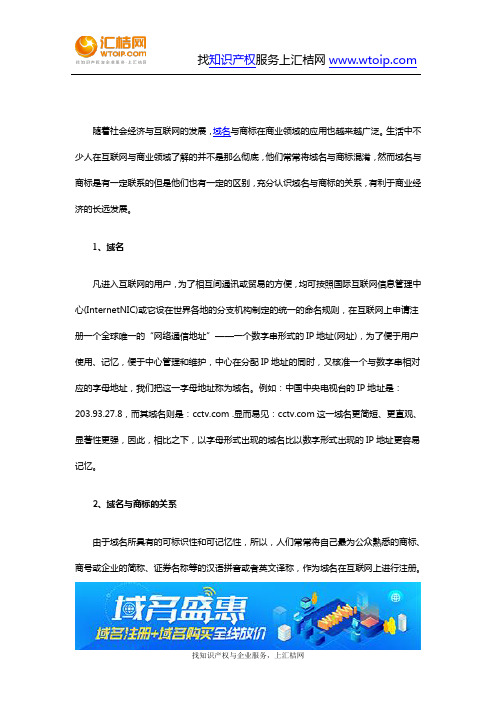 域名与商标有什么关系