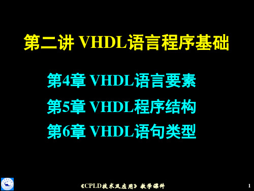 vhdl基础