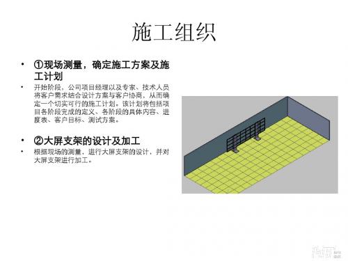 大屏幕工程施工组织模板