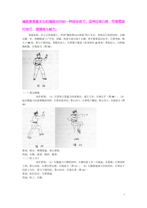 擒敌拳(图解版) (1)