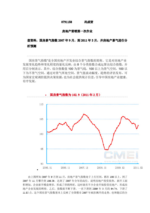 国房景气指数分析