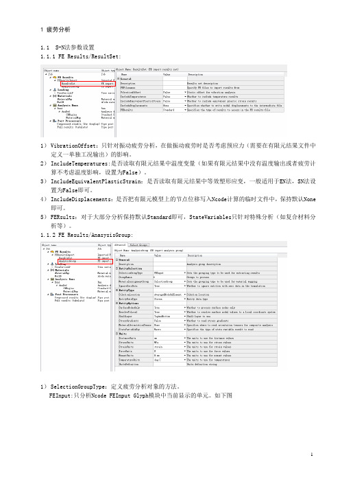 Ncode SN疲劳耐久参数