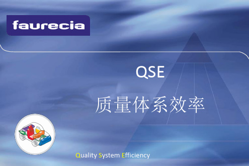 QSE 7个质量基础