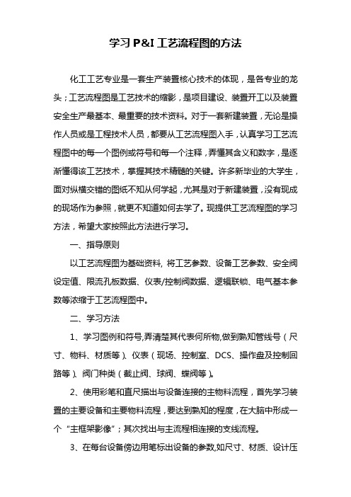 学习PID流程图的方法