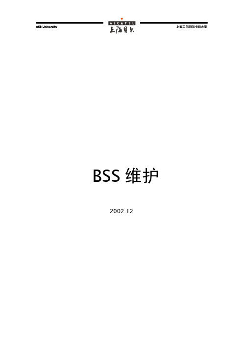 BSS维护