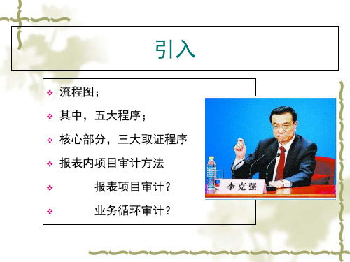 销售与收款循环审计 (PPT 52页)